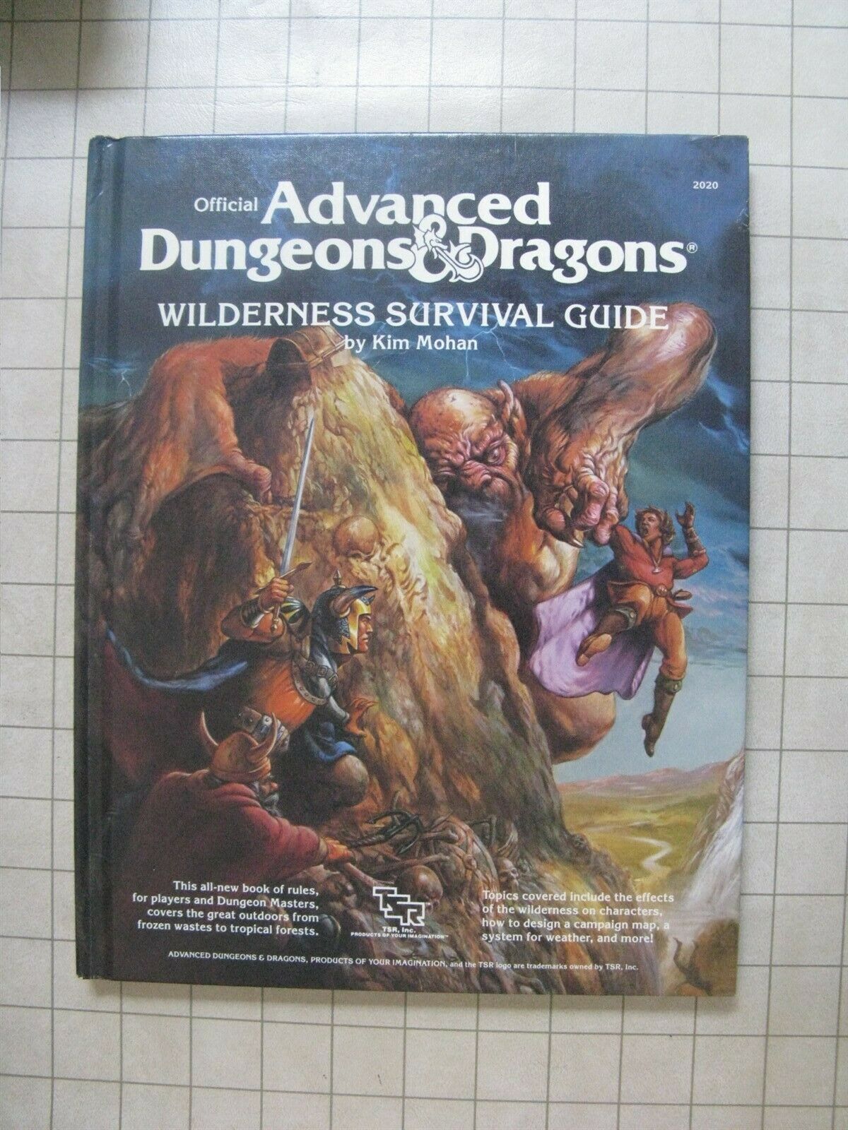 Wilderness Survival Guide Ad&d D&d Dungeons & Dragons Tsr